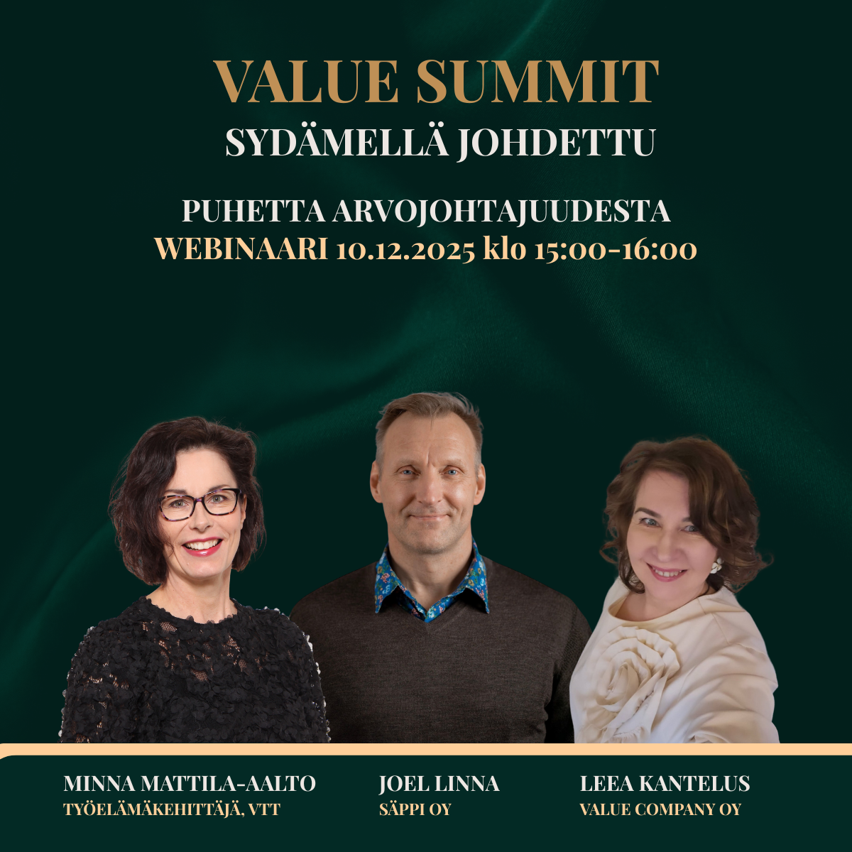 Sydämellä Johdettu -webinaari 10.12.2025 klo 15:00-16:00