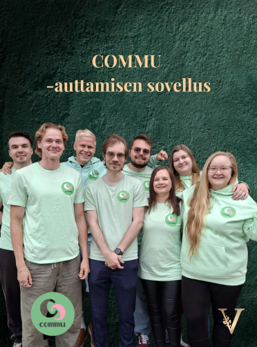 Vuoden 2026 Arvoteko -ehdokas:  Commu -auttamisen sovellus