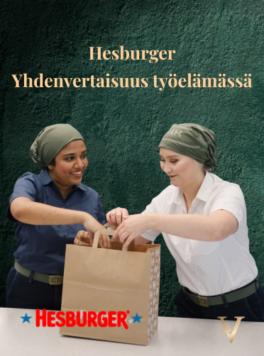 Vuoden 2026 arvoteko -ehdokas_Hesburger, yhdenvertaisuus työelämässä